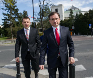 Zbigniew Ziobro i Tomasz Adamek