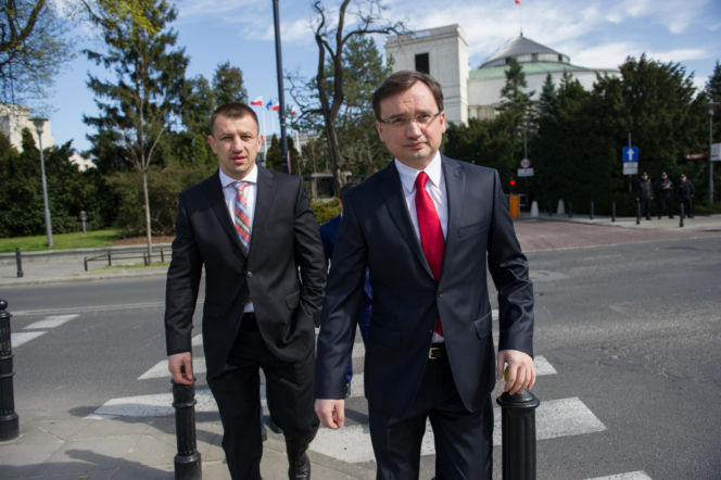 Zbigniew Ziobro i Tomasz Adamek