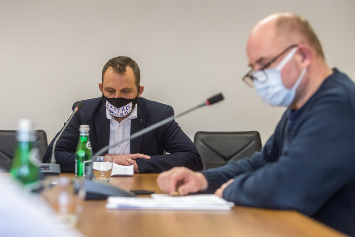 Spotkanie marszałka Całbeckiego i wicemarszałka Ostrowskiego z przedstawicielami branży gastronomicznej