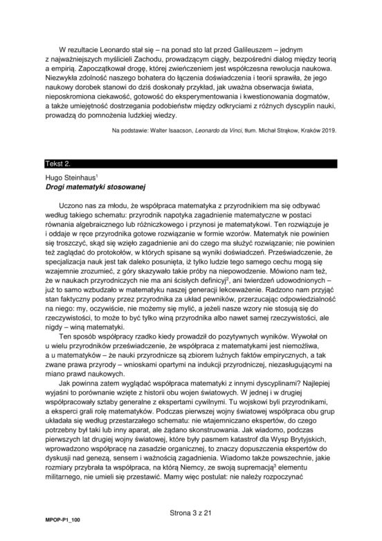 Matura 2023: arkusz przykładowy CKE język polski