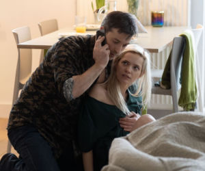 Na dobre i na złe odc. 738. Marcin (Filip Bobek), Dominika (Paulina Gałązka)	