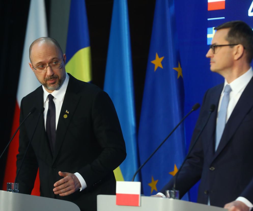 Mateusz Morawiecki, Denys Szmyhal