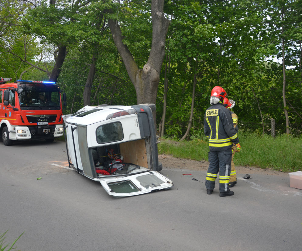 Wypadek w Falentach