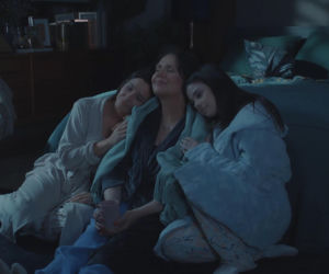 M jak miłość. Agnes (Amanda Mincewicz), Basia (Karina Woźniak), Marysia (Małgorzata Pieńkowska)