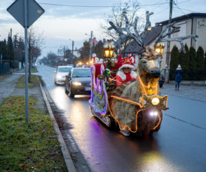 Zrobił sanie Świętego Mikołaja