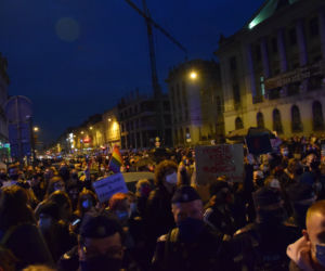 Protest kobiet w Katowicach. Tłumy strajkują przeciwko zakazowi aborcji