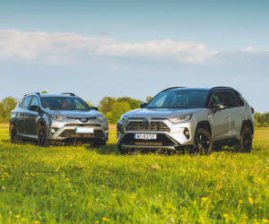 Toyota RAV4 piąta generacja & Toyota RAV4 czwarta generacja