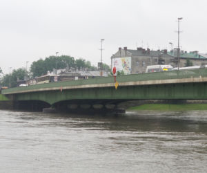 Powódź w Krakowie 24.05.2019: Fala kulminacyjna na Wiśle: zalane bulwary, okropny widok