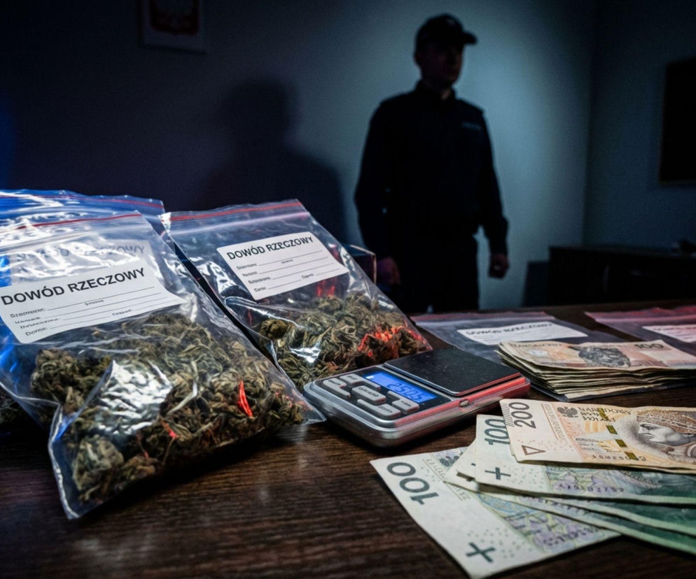 Rozbicie gangu narkotykowego na Podlasiu. Zatrzymano 22 osoby