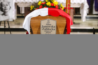 POGRZEB ALINY JANOWSKIEJ