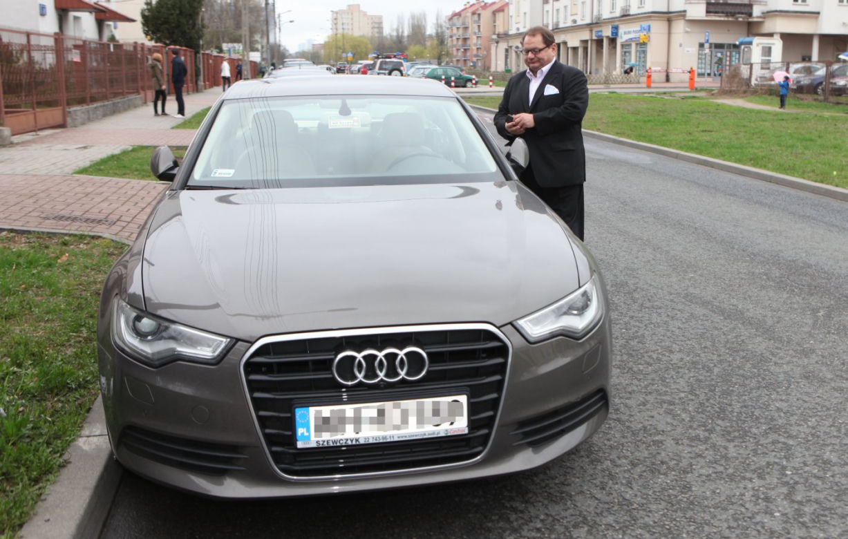 Ryszard Kalisz jeździ Audi A6