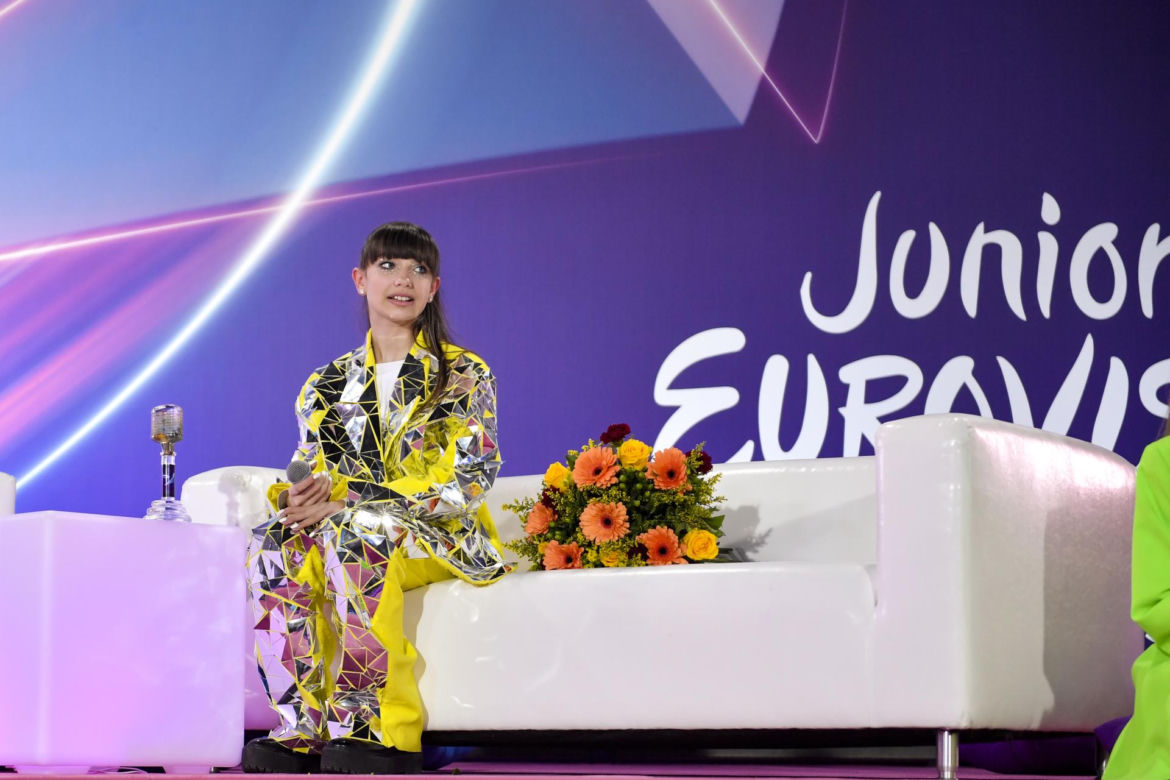 Viki Gabor na Eurowizji Junior 2019