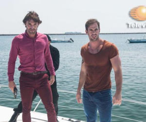 Burza. Damian (William Levy), Hernan (Ivan Sanchez)