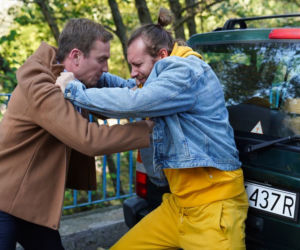 Na dobre i na złe, odc. 831. Michał (Mateusz Janicki), kierowca Robert (Hubert Fiebig)