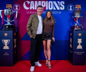 Anna Lewandowska błysnęła na imprezie Barcelony