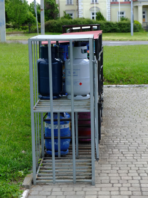 Kradł butle na potęgę. Włamywacz z Zamościa trafił już do aresztu