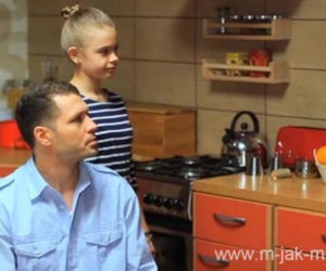 M jak MIŁOŚĆ odc. 1003. Tomek (Andrzej Młynarczyk), Zosia (Julia Wróblewska)