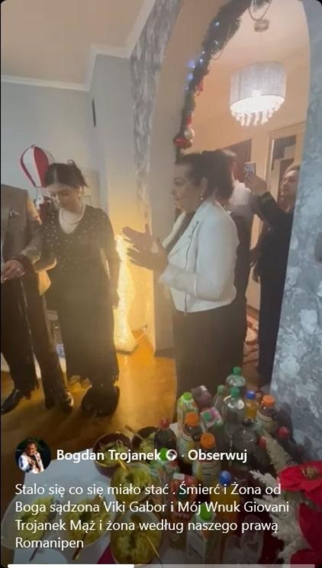 To naprawdę się stało?! Pokazali "ślub" Viki Gabor. Dziadek męża ujawnia wszystko!