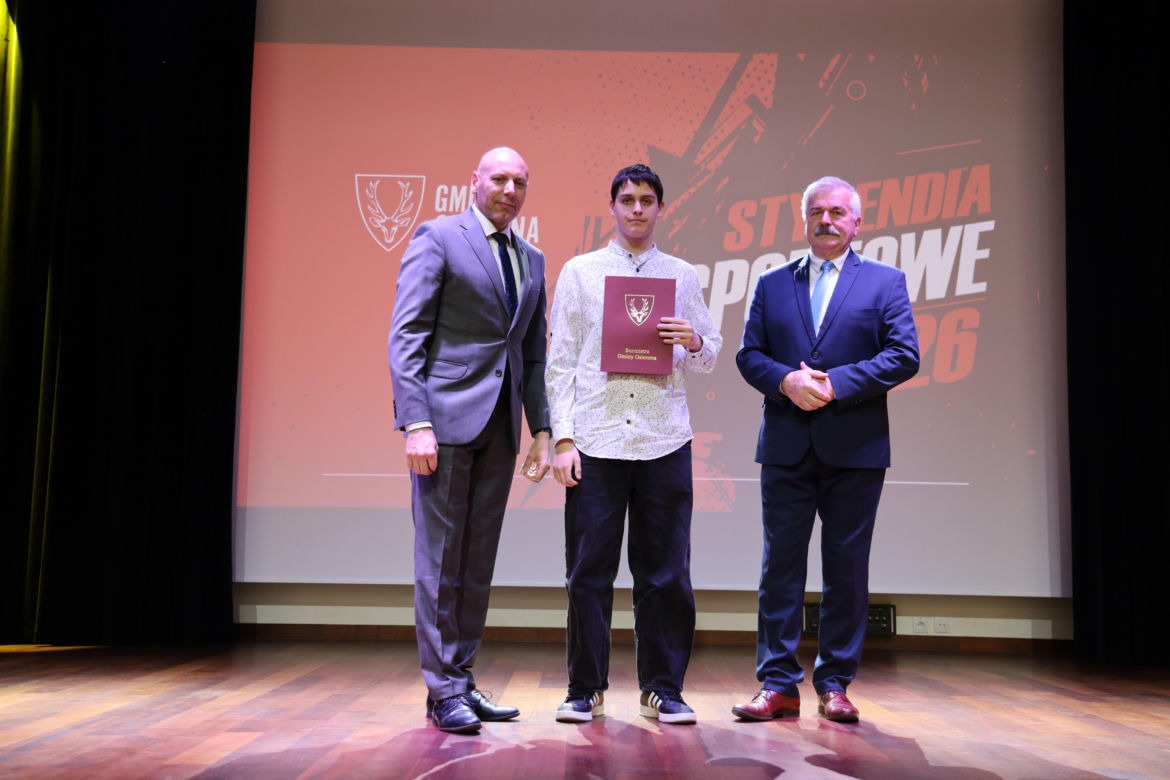 Stypendia sportowe w Osiecznej