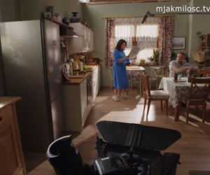 M jak miłość. Marysia (Małgorzata Pieńkowska), Artur (Robert Moskwa)