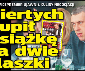 Giertych kupił książkę za dwie flaszki