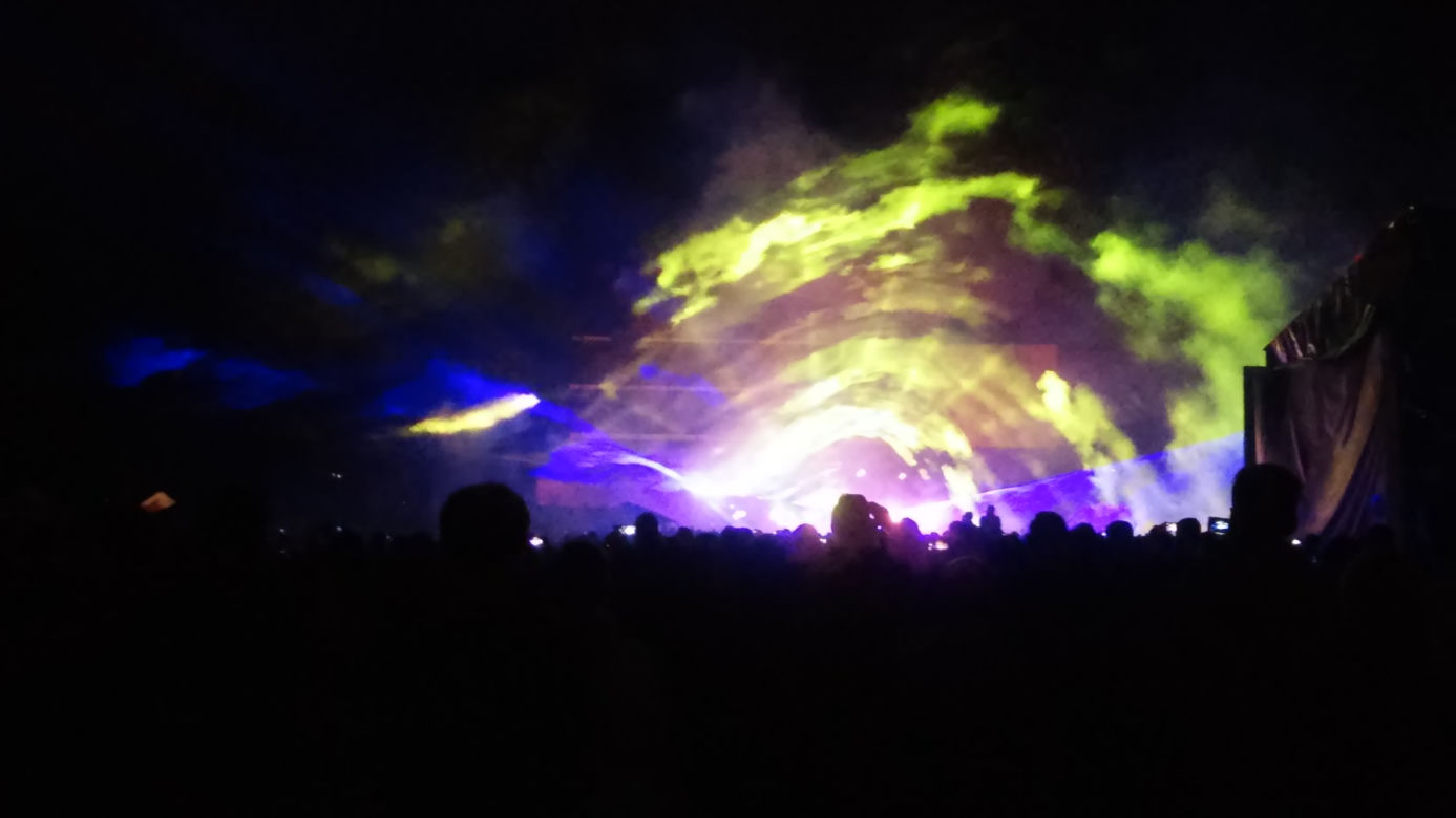 Video mapping na Narodowym Forum Muzyki