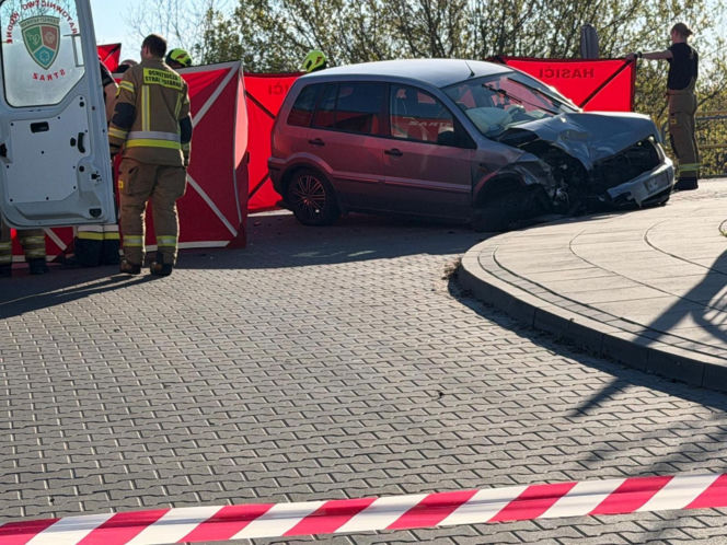 Dwa śmiertelne wypadki na drogach Mazowsza. Rowerzysta i motocyklista zginęli po potrąceniu