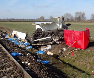 Śmiertelny wypadek na torach koło Grodziska!