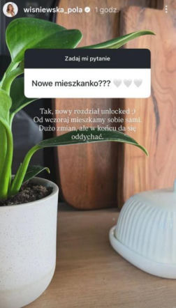 Pola Wiśniewska wyprowadziła się od męża