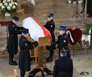 Pogrzeb asp. Bartłomieja Pieroga, jednego z dwóch strażaków, którzy zginęli w pożarze w Nisku