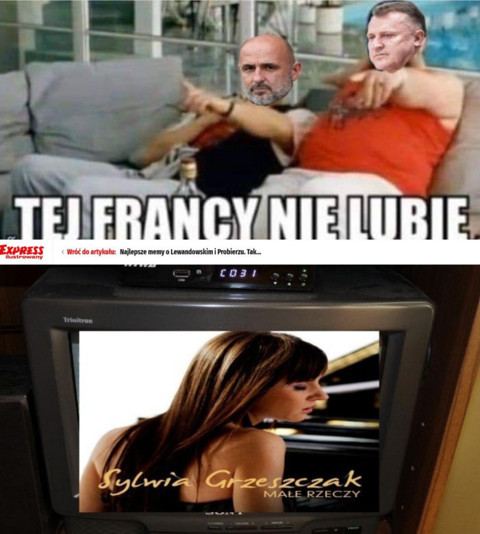 Najlepsze memy o Lewandowskim i Probierzu. Internauci nie zawiedli 