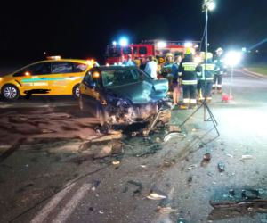 Wielkopolskie: Pięć osób rannych w nocnym wypadku na DK 11 