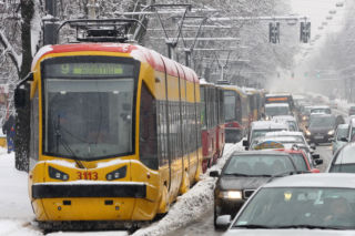 Ponad 70 proc. skrzyżowań z zieloną falą dla tramwajów w Warszawie 