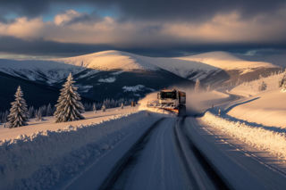 Intensywne opady śniegu. Które regiony objęte są alertami IMGW I stopnia?