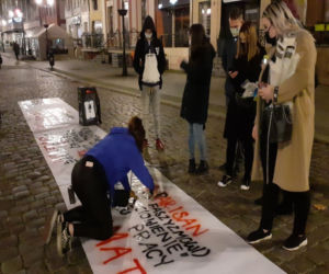 Marta Lempart na Warmii i Mazurach
