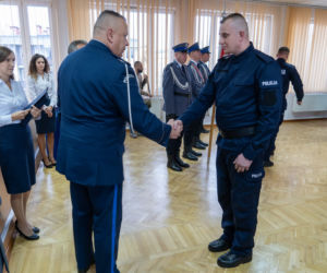Młodzi policjanci złożyli w Bydgoszczy ślubowanie