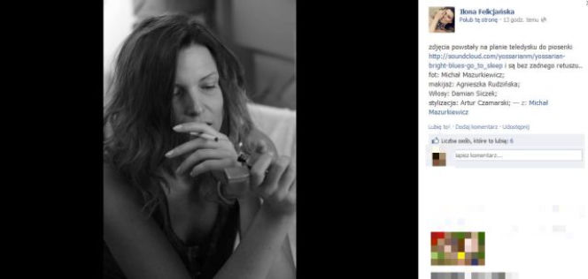 Ilona Felicjańska BEZ MAKIJAŻU i RETUSZU - ZDJĘCIA