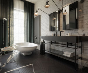 Apartament w czerni i bieli