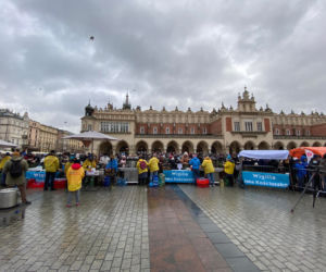 Wigilia dla bezdomnych i potrzebujących w Krakowie
