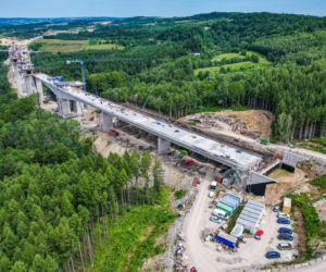 Budowa S19 - Babica Jawornik z najwyższą estakadą w Polsce