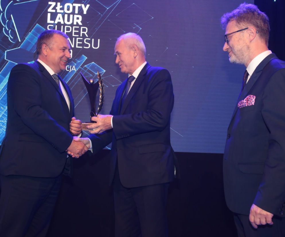 Gala rozdania Złotych Laurów Super Biznesu