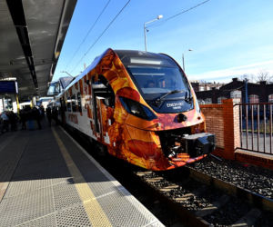 Pierwszy pociąg hybrydowy przyjechał do Szczecina