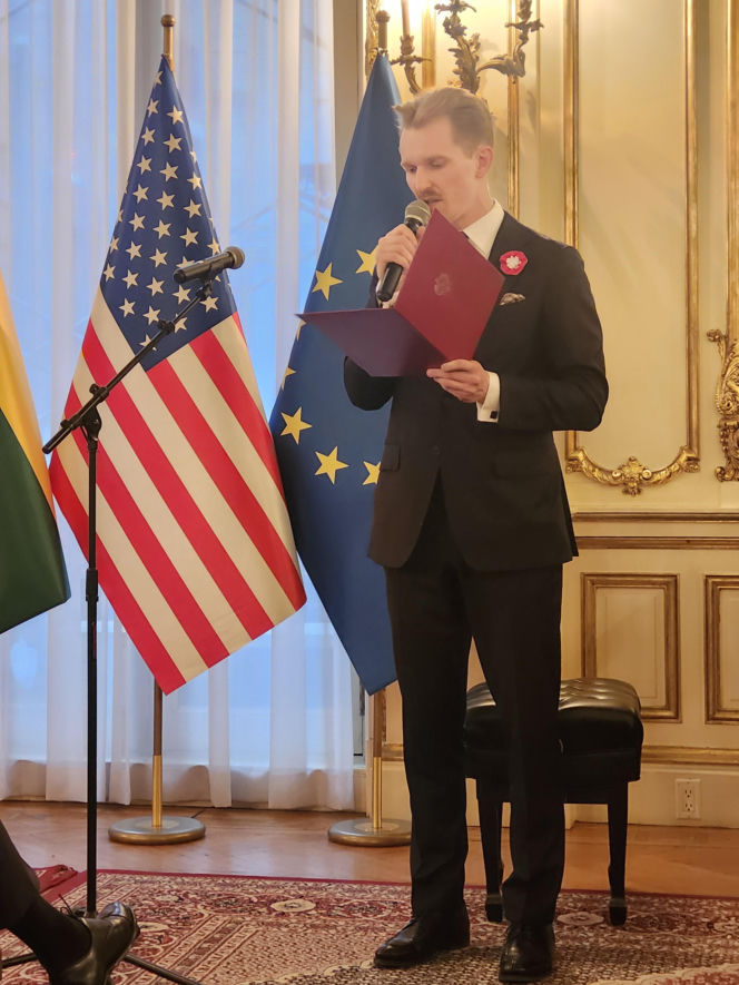Uroczyste obchody rocznicy uchwalenia Konstytucji 3 Maja w Konsulacie RP w NY