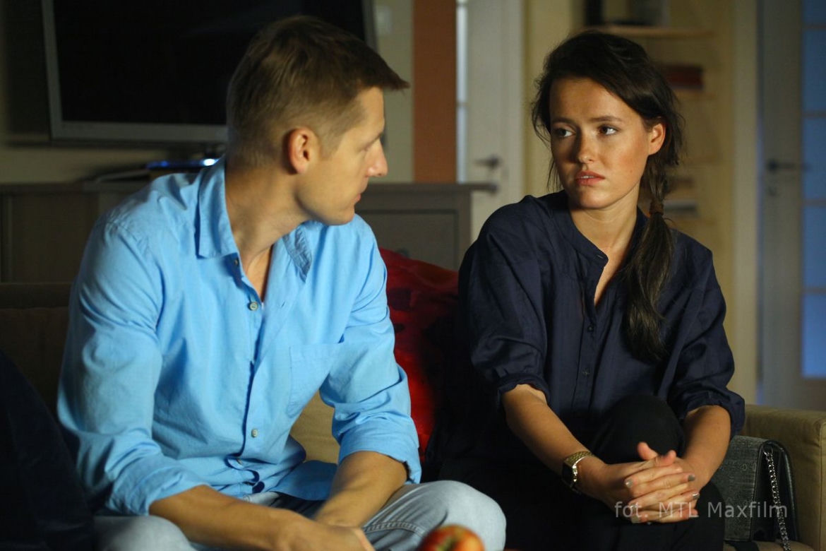 M jak miłość odc. 1036. Ala (Olga Frycz), Paweł (Rafał Mroczek)