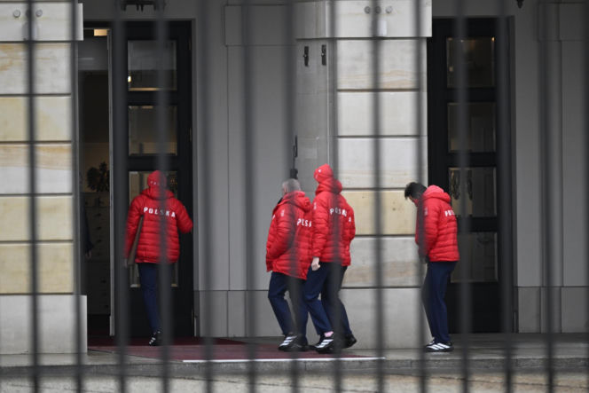 Kacper Tomasiak i skoczkowie u prezydenta