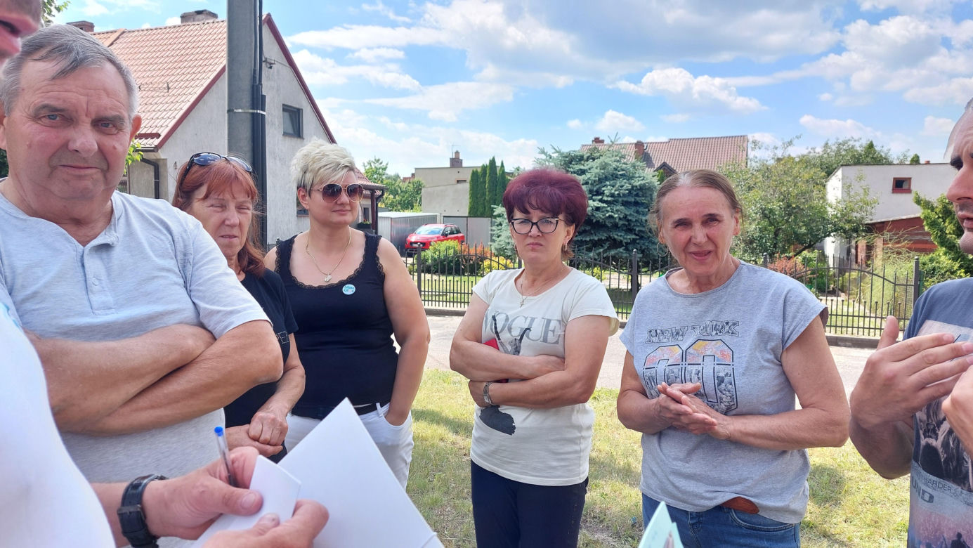 Śniadanie Obywatelskie na os Lubawskim w Iławie