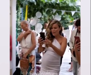 Joanna Krupa - baby shower