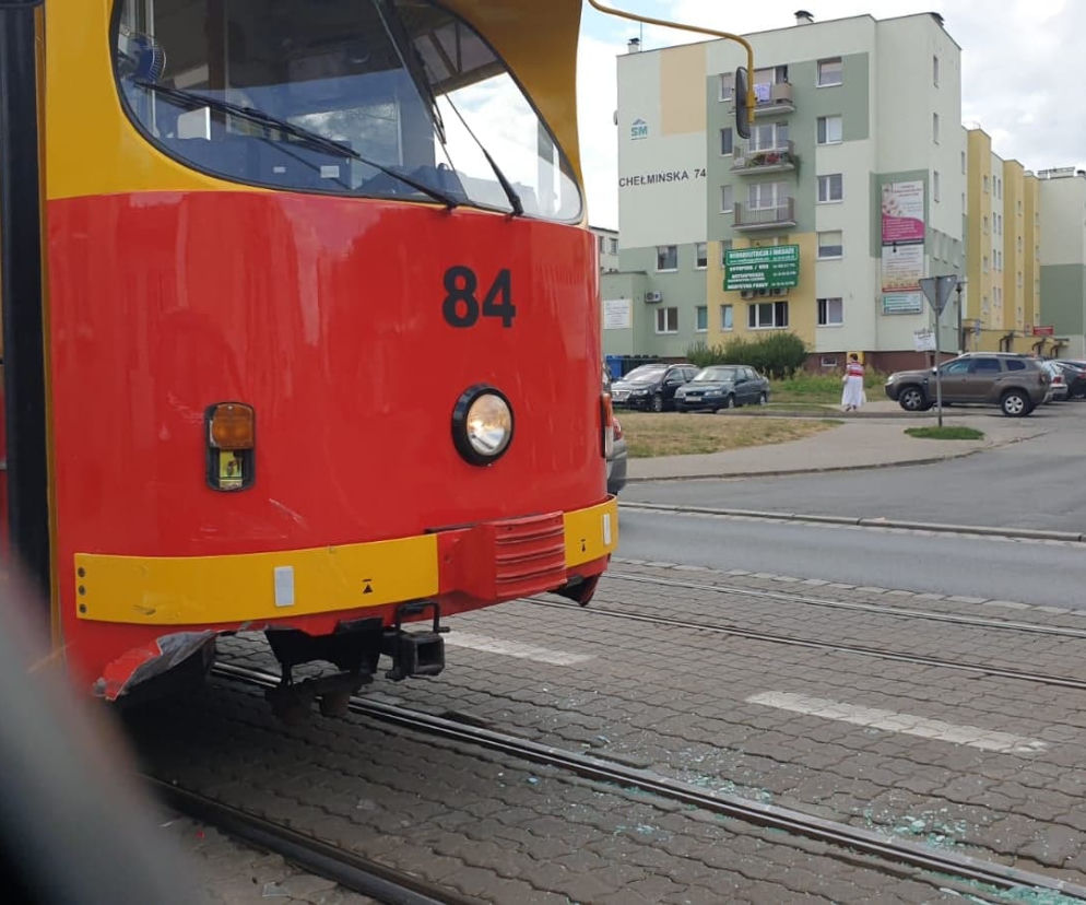 Kolizja z tramwajem