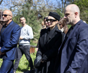 Ból, rozpacz, łzy. Poruszające sceny na pogrzebie Łukasza Litewki