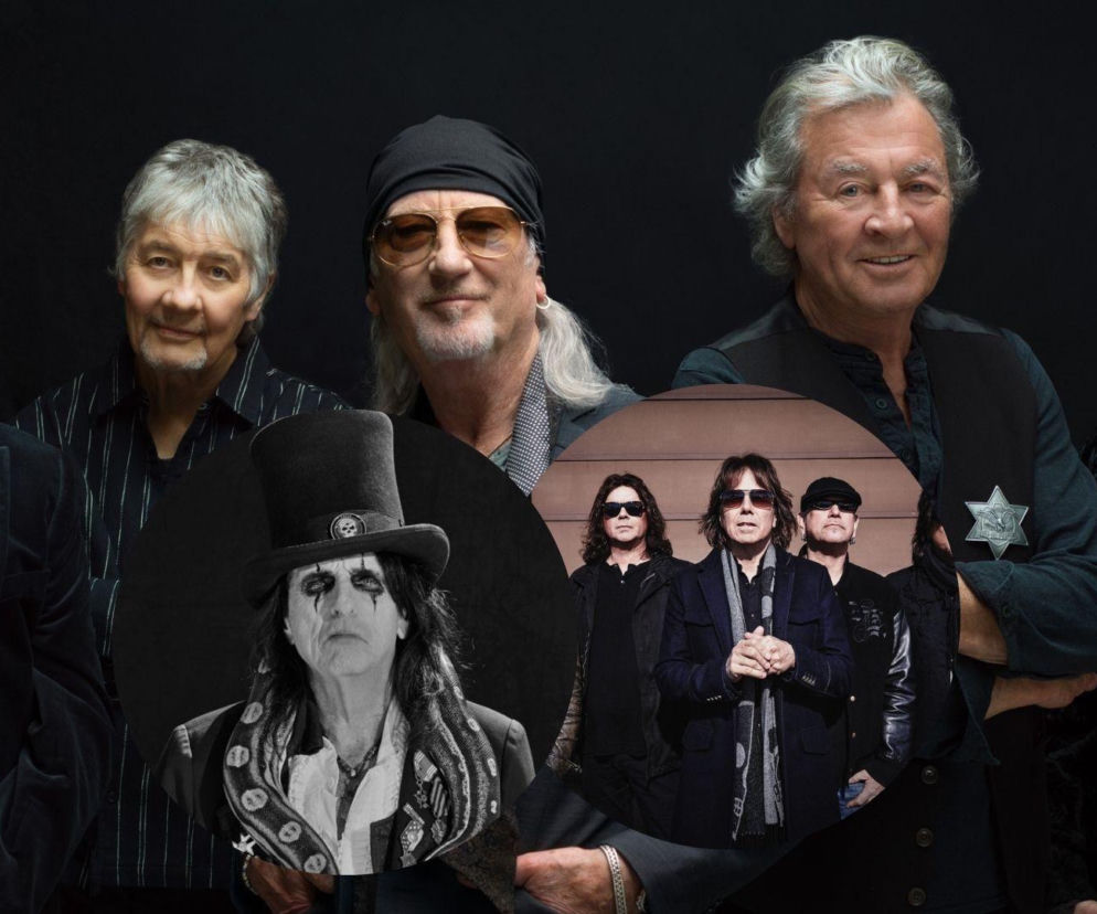Muzycy Deep Purple, obok miniatury z Alice Cooperem i zespołem Europe. O koncercie Forever Loud przeczytasz na EskaRock.